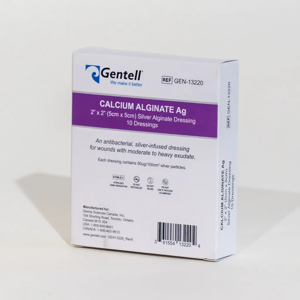 [GEN-13220] APOSITO DE ALGINATO DE PLATA 5*5