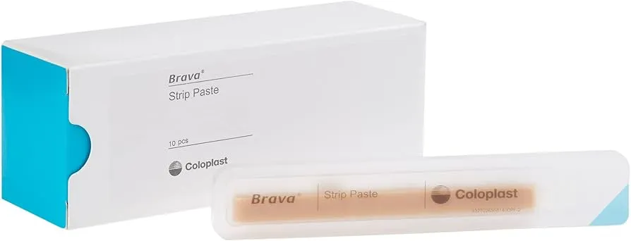 PASTA EN TIRAS DE HIDROCOLOIDE SIN ALCOHOL PARA NIVELAR Y PROTEGER LA PIEL PERIESTOMAL DE 6GR